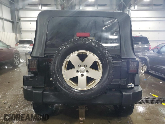 2008 Jeep Wrangler Unlimited X with VIN 1J4GA39168L606738, listed as a Copart auction lot 44534725 with 225,955 mi miles and Salvage title. Bid and sale history available at DreamBid. Image 6.