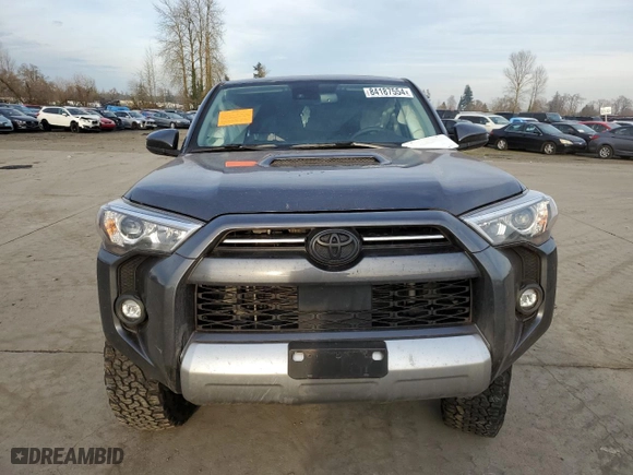 2023 Toyota 4Runner TRD Off Road with VIN JTEPU5JRXP6206068, listed as a Copart auction lot 84187554 with 26,548 mi miles and Salvage Title. Bid and sale history available at carsss.com. Image 5.
