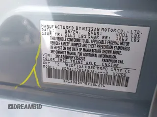 2024 Nissan Sentra SR with VIN 3N1AB8DV9RY356276, listed as a IAAI auction lot 41694961 with 1,409 mi miles. Bid and sale history available at carsss.com. Image 9.