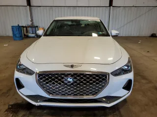 2021 Genesis G70 2.0T with VIN KMTG64LA4MU075261, listed as a Copart auction lot 75026874 with 31,779 mi miles and Salvage Title. Bid and sale history available at carsss.com. Image 5.