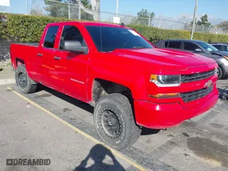 2016 Chevrolet Silverado 1500 Custom with VIN 1GCVKPEC8GZ371067, listed as a IAAI auction lot 41656868 with 122,060 mi miles. Bid and sale history available at carsss.com. Image 1.