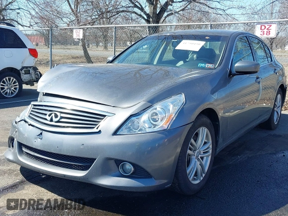 2012 Infiniti G37 x with VIN JN1CV6ARXCM671271, listed as a IAAI auction lot 41750450 with 196,004 mi miles and . Bid and sale history available at carsss.com. Image 17.