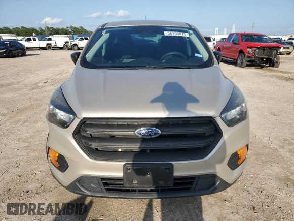 2018 Ford Escape S with VIN 1FMCU0F73JUA30332, listed as a Copart auction lot 56259075 with 62,506 mi miles and Salvage title. Bid and sale history available at DreamBid. Image 5.