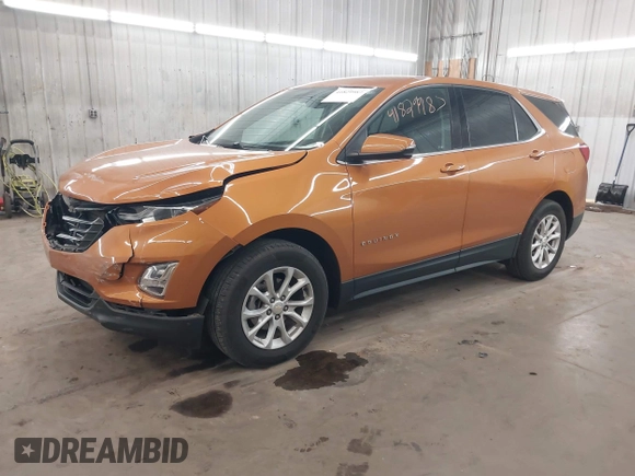 2018 Chevrolet Equinox LT with VIN 2GNAXSEV4J6270350, listed as a IAAI auction lot 41829987 with 64,381 mi miles. Bid and sale history available at carsss.com. Image 18.