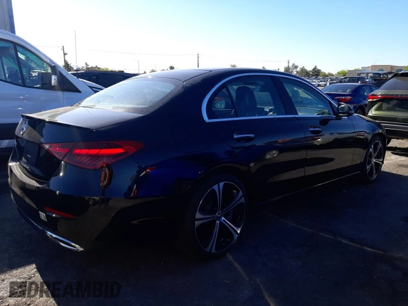 2022 Mercedes-Benz C 300 with VIN W1KAF4GB8NR054768, listed as a Copart auction lot 54647124 with 2,769 mi miles and Clean Title. Bid and sale history available at DreamBid. Image 3.
