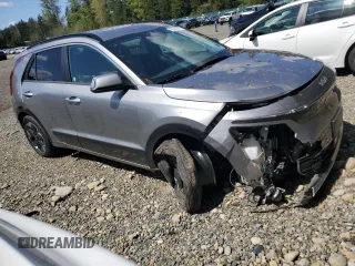 2024 Kia Niro Wind with VIN KNDCR3L1XR5079928, listed as a Copart auction lot 54230885 with 13,771 mi miles and Salvage Title. Bid and sale history available at DreamBid. Image 4.