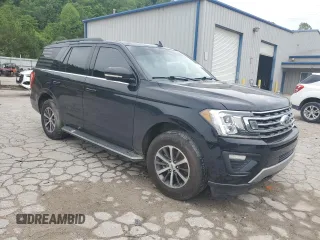 2021 Ford Expedition XLT with VIN 1FMJU1JT4MEA13443, listed as a Copart auction lot 57337195 with Not provided miles and Salvage title. Bid and sale history available at DreamBid. Image 4.