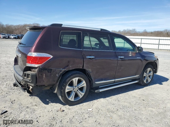 2013 Toyota Highlander Limited with VIN 5TDDK3EH2DS261421, listed as a Copart auction lot 45397485 with 174,743 mi miles and Salvage Title. Bid and sale history available at carsss.com. Image 3.