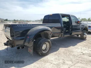 2015 Ford F-350 Lariat with VIN 1FT8W3DT1FEC78179, listed as a Copart auction lot 56387975 with 221,280 mi miles and Salvage title. Bid and sale history available at DreamBid. Image 3.