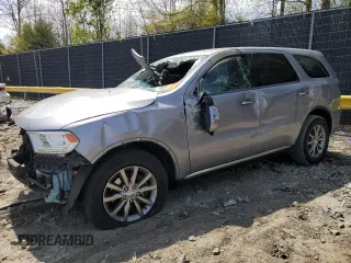 2018 Dodge Durango SXT z VIN 1C4RDJAG6JC386520, wystawiony jako Copart lot #53798185 z przebiegiem 152 733 mil mil oraz Szkoda całkowita • Salvage title. Historia ofert i sprzedaży dostępna na DreamBid. Obrazek 1.