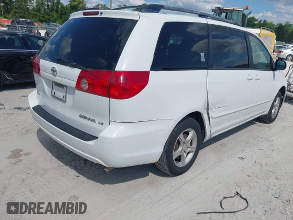2006 Toyota Sienna CE with VIN 5TDZA23C86S555354, listed as a IAAI auction lot 42066813 with 209,401 mi miles. Bid and sale history available at carsss.com. Image 4.
