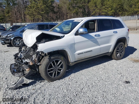 2020 Jeep Grand Cherokee Limited with VIN 1C4RJFBG1LC110141, listed as a Copart auction lot 87158024 with 0 mi miles and Salvage Title. Bid and sale history available at carsss.com. Image 1.