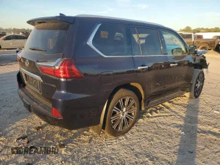 2019 Lexus LX with VIN JTJHY7AX1K4289933, listed as a Copart auction lot 81977104 with 82,218 mi miles and Salvage Title. Bid and sale history available at carsss.com. Image 3.