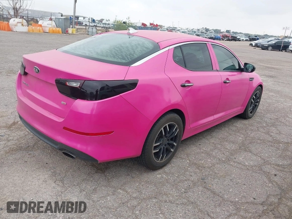 2014 Kia Optima LX z VIN KNAGM4A77E5453187, wystawiony jako IAAI lot #42357588 z przebiegiem 162 501 mil mil oraz . Historia ofert i sprzedaży dostępna na DreamBid. Obrazek 4.