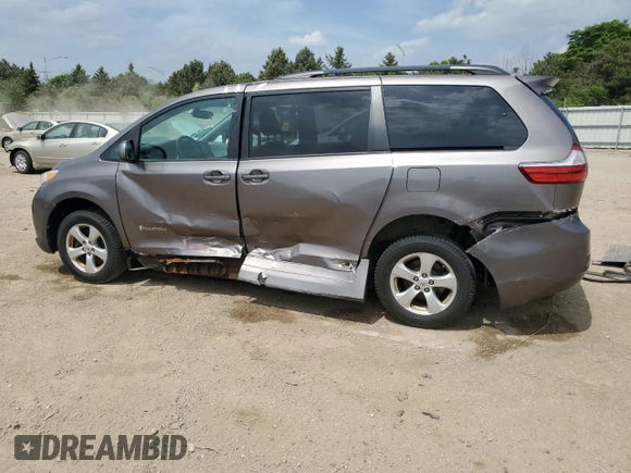 2016 Toyota Sienna LE AAS с VIN 5TDKK3DC7GS763990, выставлен на аукционе Copart как лот 57080655 с пробегом 74 036 миль миль и Списание • Salvage title. История ставок и продаж доступна на DreamBid. Изображение 2.