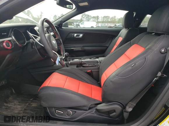 2018 Ford Mustang GT with VIN 1FA6P8CF8J5159296, listed as a Copart auction lot 49684945 with 27,669 mi miles and Salvage title. Bid and sale history available at DreamBid. Image 7.