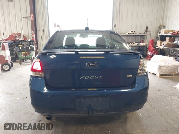 2008 Ford Focus SE with VIN 1FAHP35N78W191984, listed as a IAAI auction lot 41839286 with 129,290 mi miles. Bid and sale history available at carsss.com. Image 16.