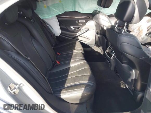2015 Mercedes-Benz S 550 with VIN WDDUG8FB2FA107693, listed as a IAAI auction lot 41684610 with Not provided miles and . Bid and sale history available at DreamBid. Image 8.