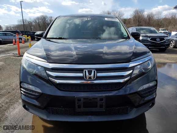 2018 Honda Pilot EX-L with VIN 5FNYF6H50JB054745, listed as a Copart auction lot 48288425 with 107,158 mi miles and Salvage Title. Bid and sale history available at carsss.com. Image 5.