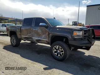 2015 GMC Sierra 1500 SLT with VIN 3GTU2VEC0FG106920, listed as a Copart auction lot 51511915 with 71,658 mi miles and Salvage Title. Bid and sale history available at DreamBid. Image 4.