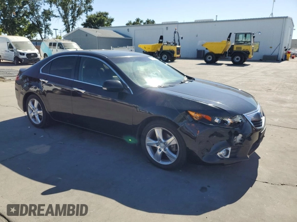 2011 Acura TSX with VIN JH4CU2F66BC018463, listed as a Copart auction lot 61601255 with 159,037 mi miles and Salvage title. Bid and sale history available at DreamBid. Image 4.