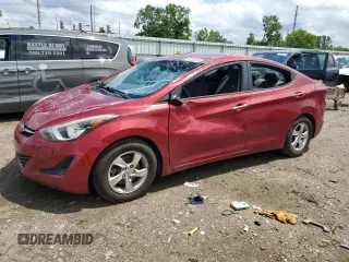 2014 Hyundai Elantra SE with VIN 5NPDH4AE9EH469366, listed as a Copart auction lot 64362615 with 55,704 mi miles and Clean title. Bid and sale history available at DreamBid. Image 1.