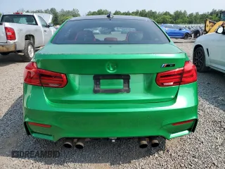 2016 BMW M3 with VIN WBS8M9C55G5G41642, listed as a Copart auction lot 58733145 with 85,075 mi miles and Salvage title. Bid and sale history available at DreamBid. Image 6.