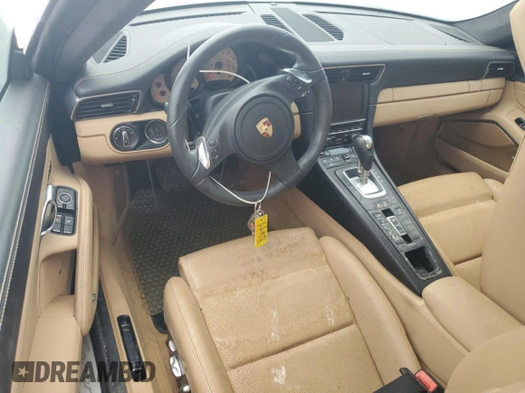 2014 Porsche 911 Carrera with VIN WP0AA2A90ES107197, listed as a Copart auction lot 75607494 with 0 mi miles and Salvage Title. Bid and sale history available at carsss.com. Image 8.