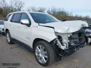 2023 Chevrolet Tahoe High Country with VIN 1GNSKTKL9PR469015, listed as a IAAI auction lot 41307293 with 20,618 mi miles. Bid and sale history available at carsss.com. Image 1.