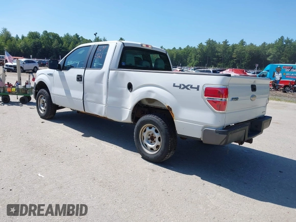2012 Ford F-150 XL with VIN 1FTFX1EF5CFA36647, listed as a IAAI auction lot 42795921 with 272,570 mi miles and . Bid and sale history available at DreamBid. Image 3.