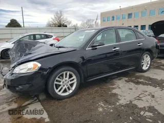 2013 Chevrolet Impala LTZ with VIN 2G1WC5E31D1218873, listed as a Copart auction lot 50394665 with 101,996 mi miles and Salvage Title. Bid and sale history available at DreamBid. Image 1.