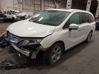 2020 Honda Odyssey EX-L with VIN 5FNRL6H73LB050156, listed as a IAAI auction lot 41567868 with 51,895 mi miles. Bid and sale history available at carsss.com. Image 2.