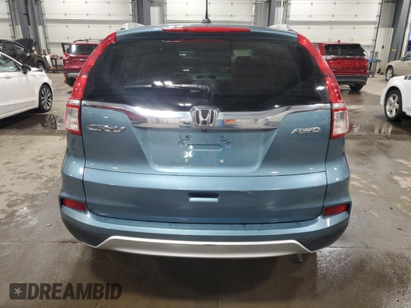 2015 Honda CR-V EX-L with VIN 5J6RM4H71FL004533, listed as a Copart auction lot 87216834 with 133,752 mi miles and Salvage Title. Bid and sale history available at carsss.com. Image 6.