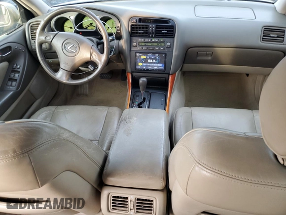 2001 Lexus GS 300 with VIN JT8BD69SX10139699, listed as a Copart auction lot 53779615 with 163,423 mi miles and Salvage Title. Bid and sale history available at DreamBid. Image 8.