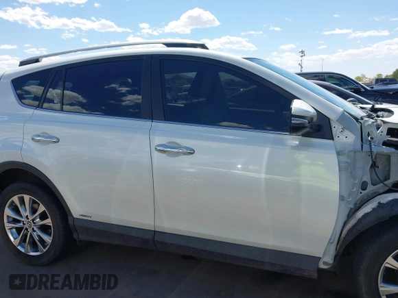 2017 Toyota RAV4 Hybrid Limited with VIN JTMDJREV4HD110724, listed as a IAAI auction lot 42141585 with 80,671 mi miles. Bid and sale history available at carsss.com. Image 14.