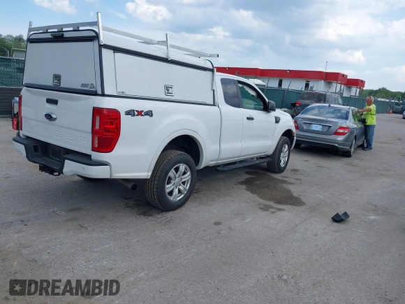 2022 Ford Ranger XL with VIN 1FTER1FH0NLD46411, listed as a IAAI auction lot 42100652 with 81,970 mi miles and . Bid and sale history available at DreamBid. Image 4.