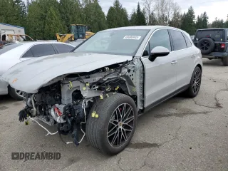 2024 Porsche Cayenne S with VIN WP1AL2AY3RDA34658, listed as a Copart auction lot 49486945 with 5,129 mi miles and Salvage title. Bid and sale history available at DreamBid. Image 1.