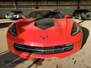 2015 Chevrolet Corvette Z51 1LT with VIN 1G1YH2D73F5100421, listed as a Copart auction lot 41861925 with 0 mi miles and Salvage Title. Bid and sale history available at carsss.com. Image 5.