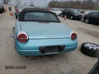 2002 Ford Thunderbird Hardtop Premium with VIN 1FAHP60A62Y117960, listed as a Copart auction lot 82361264 with Not Provided miles and Salvage Title. Bid and sale history available at DreamBid. Image 6.