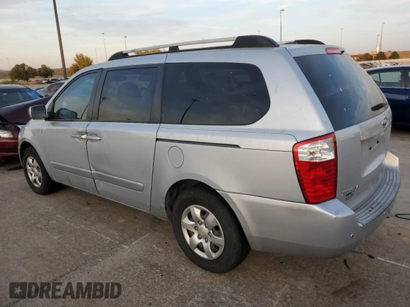 2009 Kia Sedona LX with VIN KNDMB233596280263, listed as a Copart auction lot 77812904 with 0 mi miles and Clean Title. Bid and sale history available at carsss.com. Image 2.