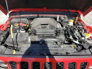 2022 Jeep Wrangler Unlimited Rubicon with VIN 1C4JJXR63NW187448, listed as a Copart auction lot 52911385 with 32,442 mi miles and Salvage title. Bid and sale history available at DreamBid. Image 12.