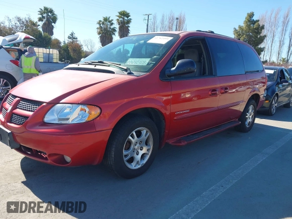 2001 Dodge Grand Caravan with VIN 2B4GT44L31R196487, listed as a IAAI auction lot 41762495 with 164,571 mi miles and . Bid and sale history available at DreamBid. Image 2.