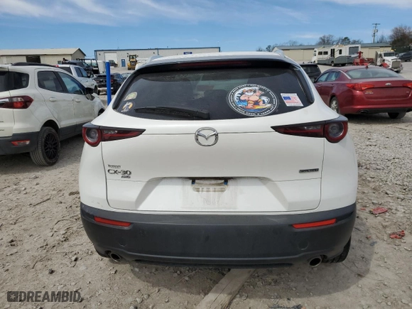 2022 Mazda CX-30 2.5 S Carbon Edition with VIN 3MVDMBCL9NM404733, listed as a Copart auction lot 48546265 with 39,436 mi miles and Salvage Title. Bid and sale history available at carsss.com. Image 6.