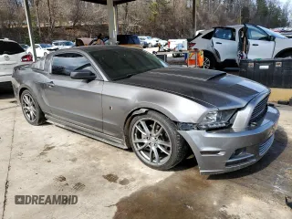 2014 Ford Mustang V6 with VIN 1ZVBP8AM9E5248436, listed as a Copart auction lot 48424915 with 149,205 mi miles and Salvage title. Bid and sale history available at DreamBid. Image 4.