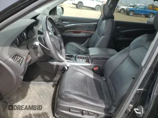 2014 Acura MDX Advance with VIN 5FRYD4H83EB024907, listed as a Copart auction lot 50043875 with 87,528 mi miles and Salvage Title. Bid and sale history available at DreamBid. Image 7.