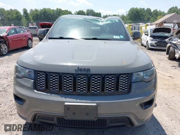 2020 Jeep Grand Cherokee Laredo E with VIN 1C4RJFAG0LC293050, listed as a IAAI auction lot 42566345 with 64,960 mi miles and . Bid and sale history available at DreamBid. Image 12.