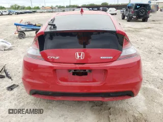 2015 Honda CR-Z with VIN JHMZF1D43FS000174, listed as a Copart auction lot 51100715 with Not Provided miles and Salvage Title. Bid and sale history available at DreamBid. Image 6.