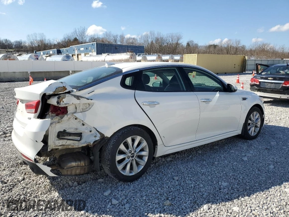 2017 Kia Optima EX with VIN 5XXGU4L31HG144876, listed as a Copart auction lot 50796225 with 156,444 mi miles and Salvage Title. Bid and sale history available at carsss.com. Image 3.