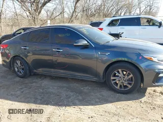 2020 Kia Optima LX with VIN 5XXGT4L31LG384991, listed as a IAAI auction lot 41822050 with 97,604 mi miles. Bid and sale history available at carsss.com. Image 13.