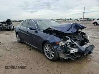 2021 Alfa Romeo Giulia with VIN ZARFAMAN6M7639186, listed as a Copart auction lot 58371745 with 46,162 mi miles and Salvage title. Bid and sale history available at DreamBid. Image 13.
